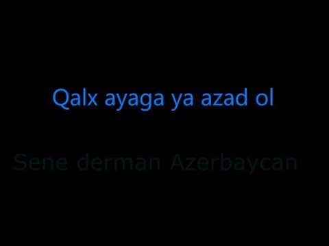 Qalx ayaga Azerbaycan Karaoke