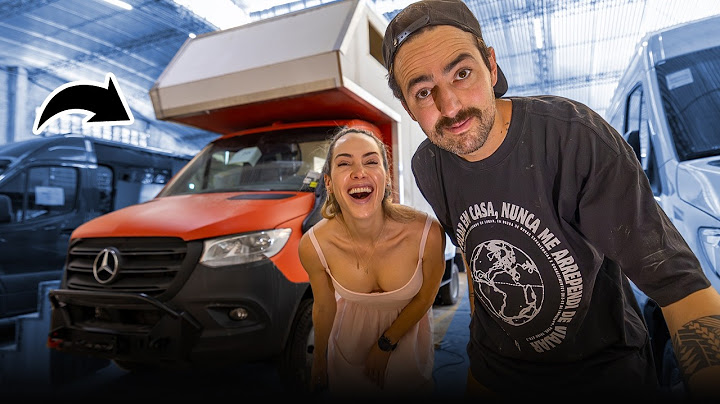 After the problems: How is our new MOTORHOME? We show everything in this video