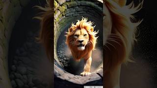 Lioness’s Pain &amp; Cub’s First Roar 😭🔥 | Emotional Short Story | #shorts #ai #lion #love