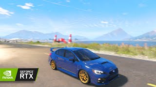 GTA 5 - Subaru WRX STI 2016 With Real Sound|Drive|Gameplay|Mod|SHIFT GAMING