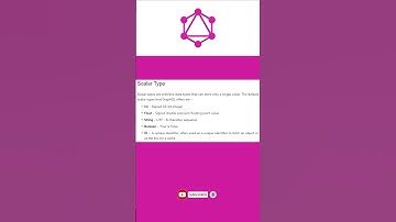 GraphQL Scalar Type & Object Type Explained with Examples for API Developers | #graphqlapi