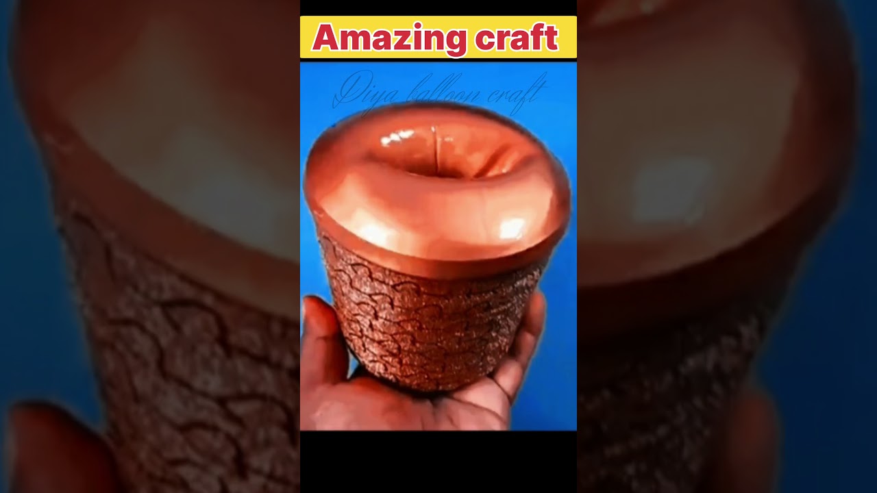 AMAZING Craft ideas |Diya balloon craft 