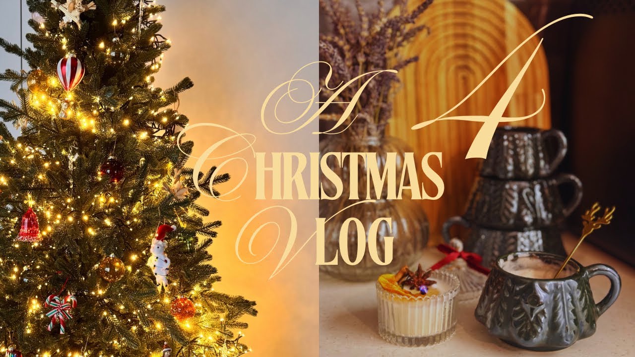 ВЛОГМАС 4🎄Подарунок від Саші? 🎉 ПРИКРАШАЄМО ЯЛИНКУ🎄