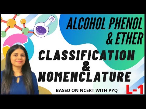 Alcohol phenol and ether | class 12th chemistry | ncertconcept | by saloni mam |