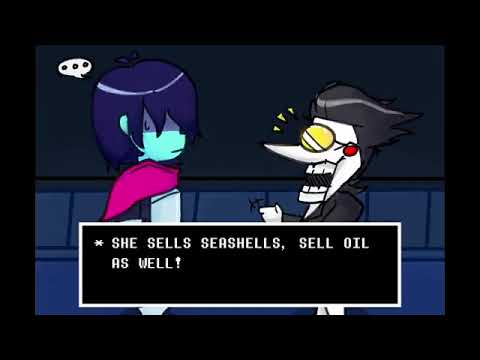 spamton talks about sea shells