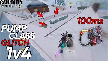 Last Zone 1v4 With Pump Class Glitch On 100MS CODM S11