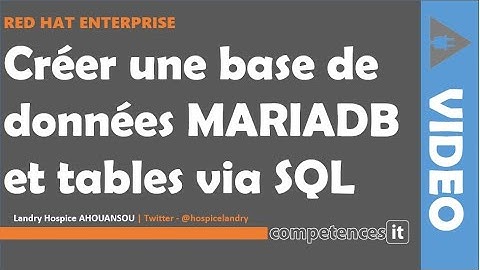 170# Créer une base de données MariaDB avec des tables via SQL #rhcsa #rhce
