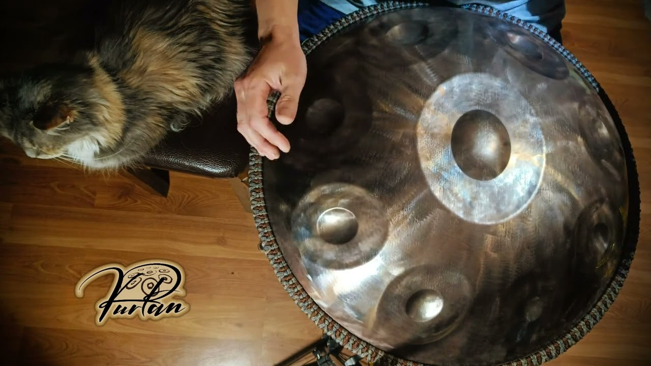 KurPan | Handpan D Romanian Hijaz 9 | D / G A A# C# D E F A | нержавейка _ котя
