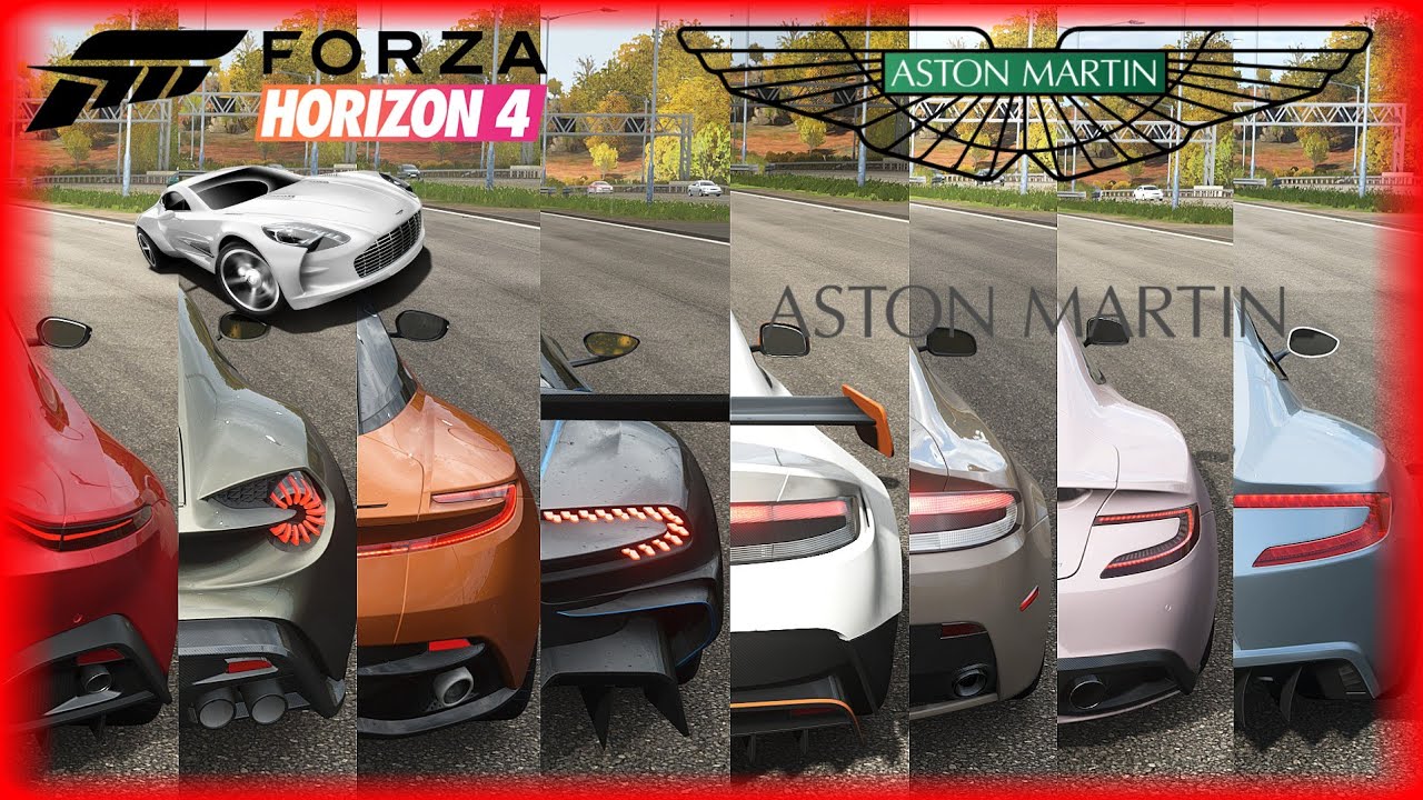 Top 10 Fastest Aston Martin Cars Fh4 Top Speed Battle