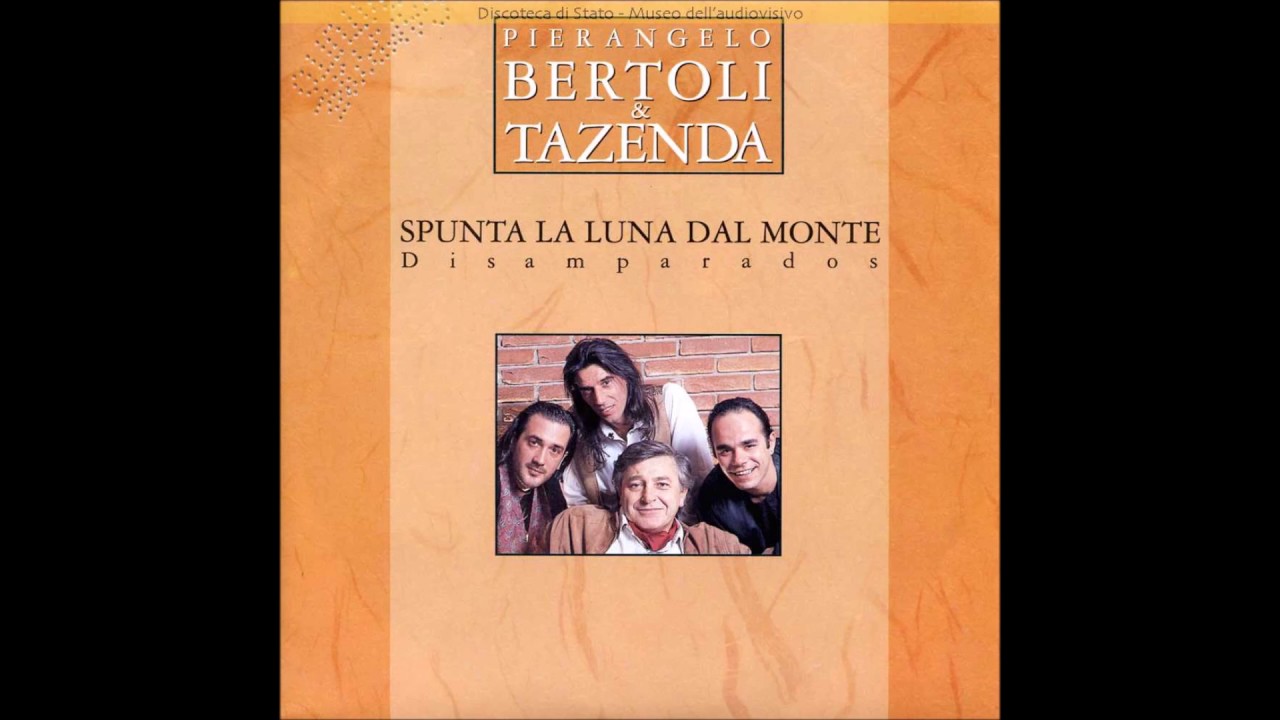 testo spunta la luna dal monte