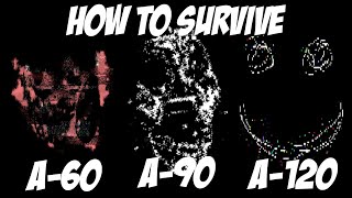 How to survive A-60 A-90 A-120 | Roblox Doors