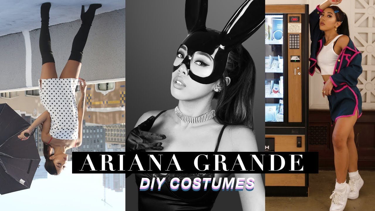 Simple Diy Ariana Grande Costumes Outfits Celebrity Inspired Tutorials Nava Rose