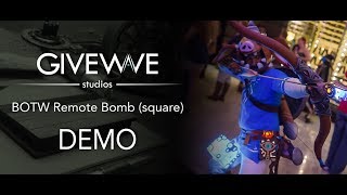 Link's Remote Bomb Prop ( DEMO) Zelda breath of the Wild