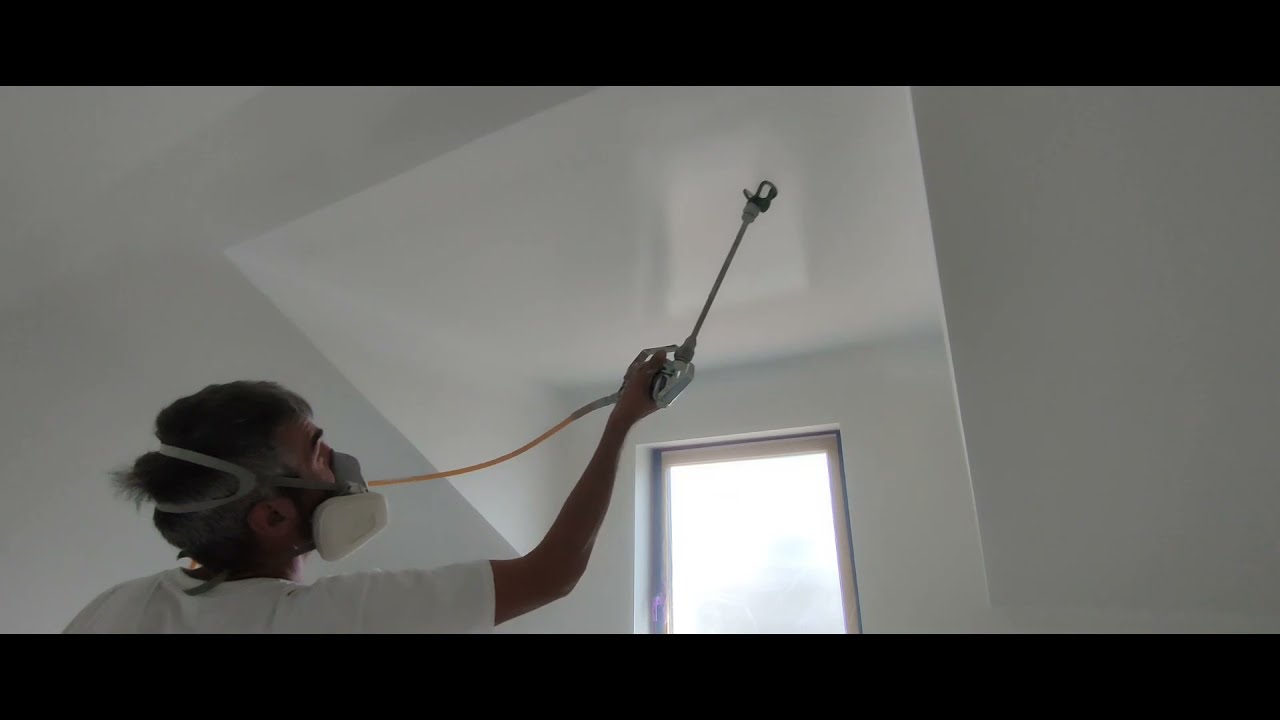 Malowanie agregatem malarskim Wagner PowerPointer 90 EXTRA HEA