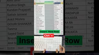 Insert & Delete Rows or Columns in Excel with ONE Keyword Shortcut