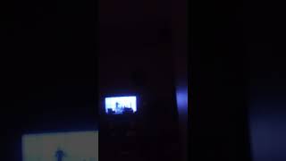 cheating girlfriend makes a guy cum while boyfriend is in the bathroom!!