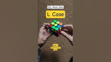 OLL #4 (L OLL) | Daily OLL Series