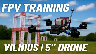FPV Drone Training in Vilnius | 5 Inch Freestyle Practice at Šeškinės Kalvos