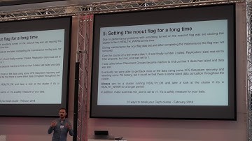 Ceph Day Germany - 10 ways to break your Ceph cluster