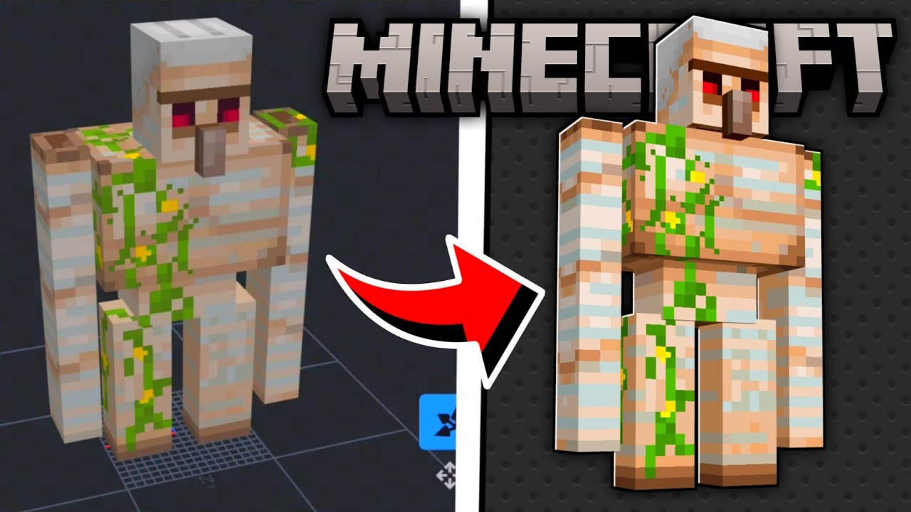COMO FAZER RENDER DE MOBS NO BLOCKBENCH FACIL E RÁPIDO - YouTube