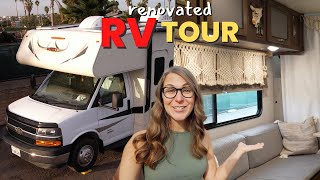 Full Time RV Living: Tour Our Renovated Class C RV