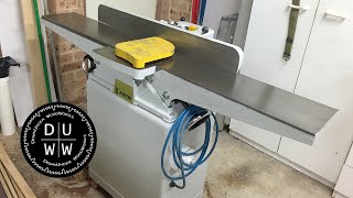 Refurbishing a used 8 inch jointer - YouTube