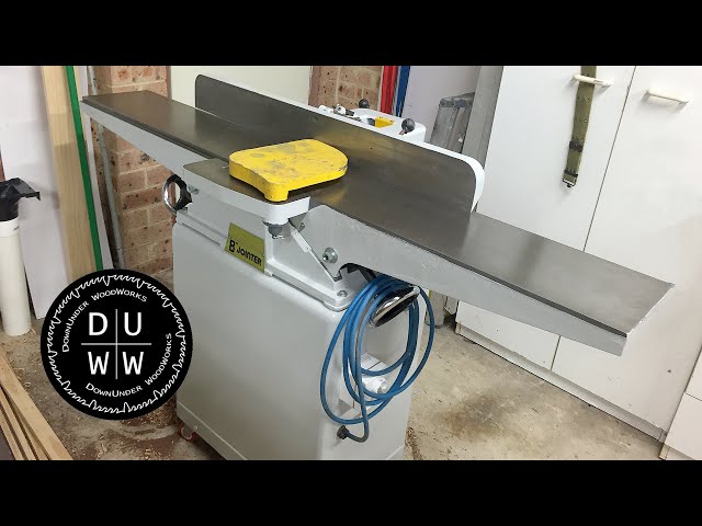 Refurbishing a used 8 inch jointer - YouTube