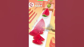 GAMEPLAY PERFECT SLICES 🍎🔪 #funny #youtubeshorts #shorts #trending #viral #trendingshorts #gaming