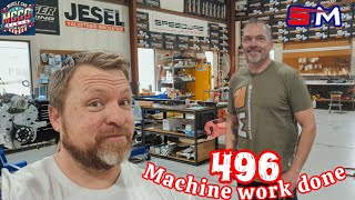 Steve Morris engines just got our 496 machine work done. + (Bonus) Shop Tour