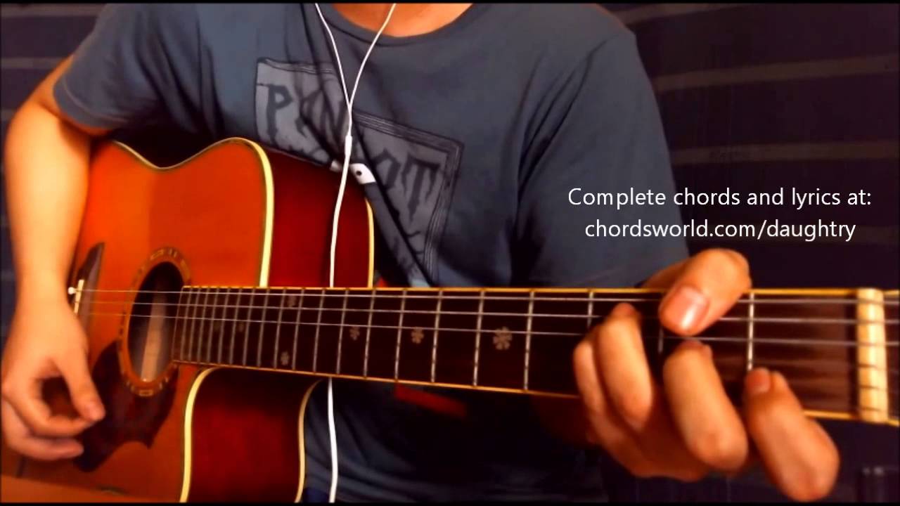 Waiting For Superman Chords by Daughtry How To Play