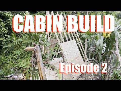 Off Grid Cabin Build Episode 2 - YouTube