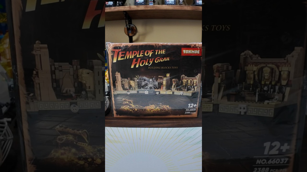 Temple of the Holy Grail (Indiana Jones MOC set) from Barweer