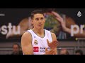 Pablo Laso y Jaycee Carroll en la rueda de prensa previa al encuentro frente al CSKA. 👇