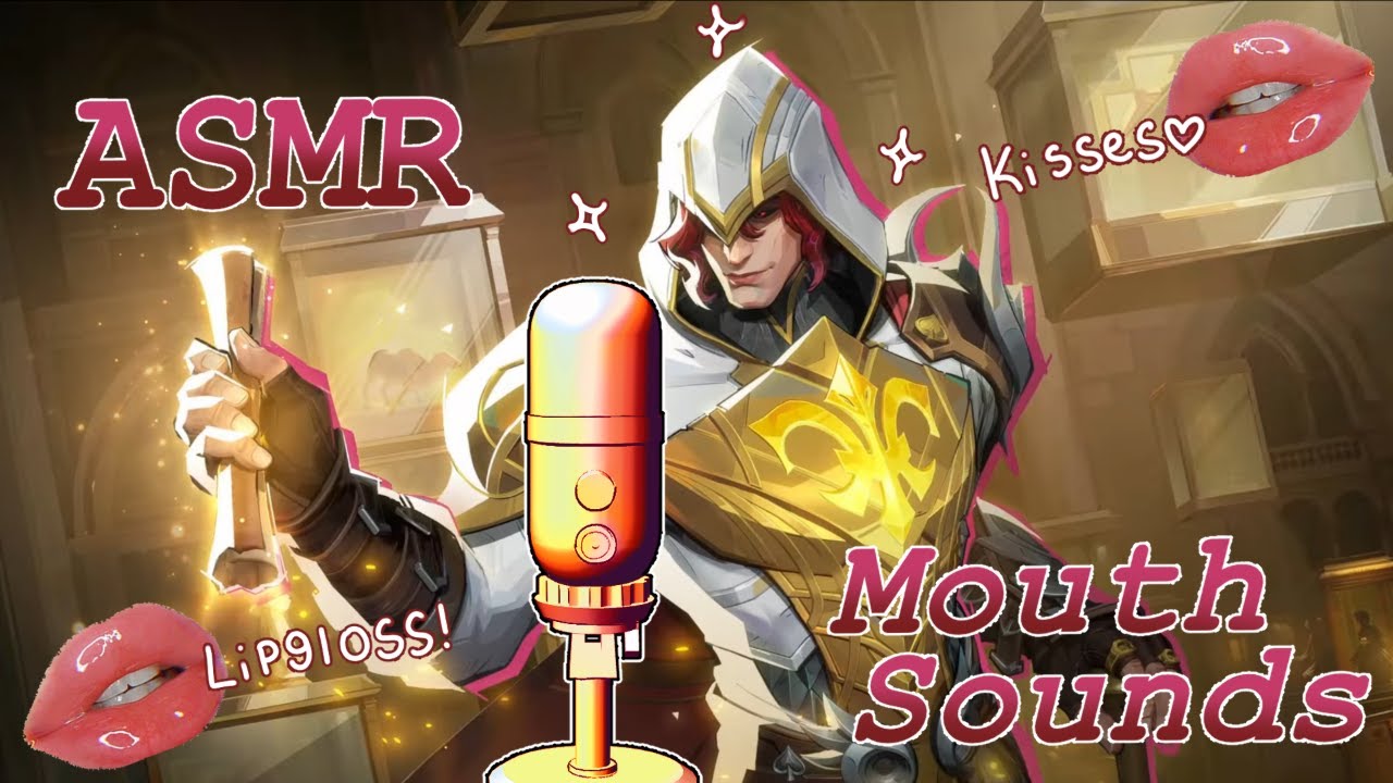 Marvel Rivals ASMR ☾🕯️Layered Lipgloss and Mouth Sounds!🕯️☾