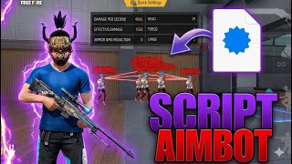 SCRITABLE IOS FF 🔥 FREE FIRE IOS DNS 🔥 SCRIPT PANEL FOR IOS 🗿ANTIBAN IOS PANEL