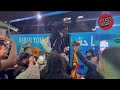 Esperance Fans Welcome Their Players At The Airport Before Their Return To Tunisia With Bashir B