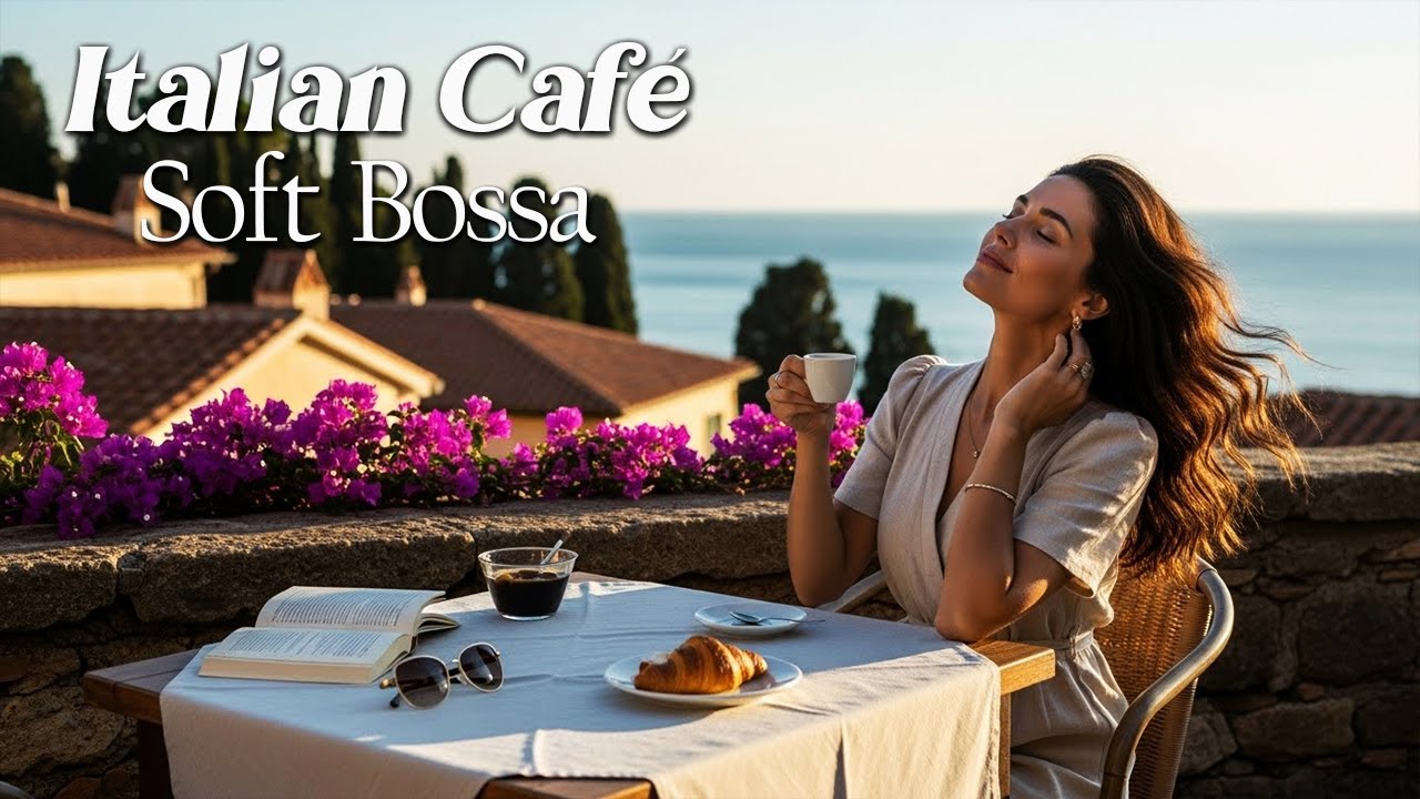 Late Afternoon at an Italian Café ☕ Smooth Bossa Nova Jazz for Focus and Relaxation