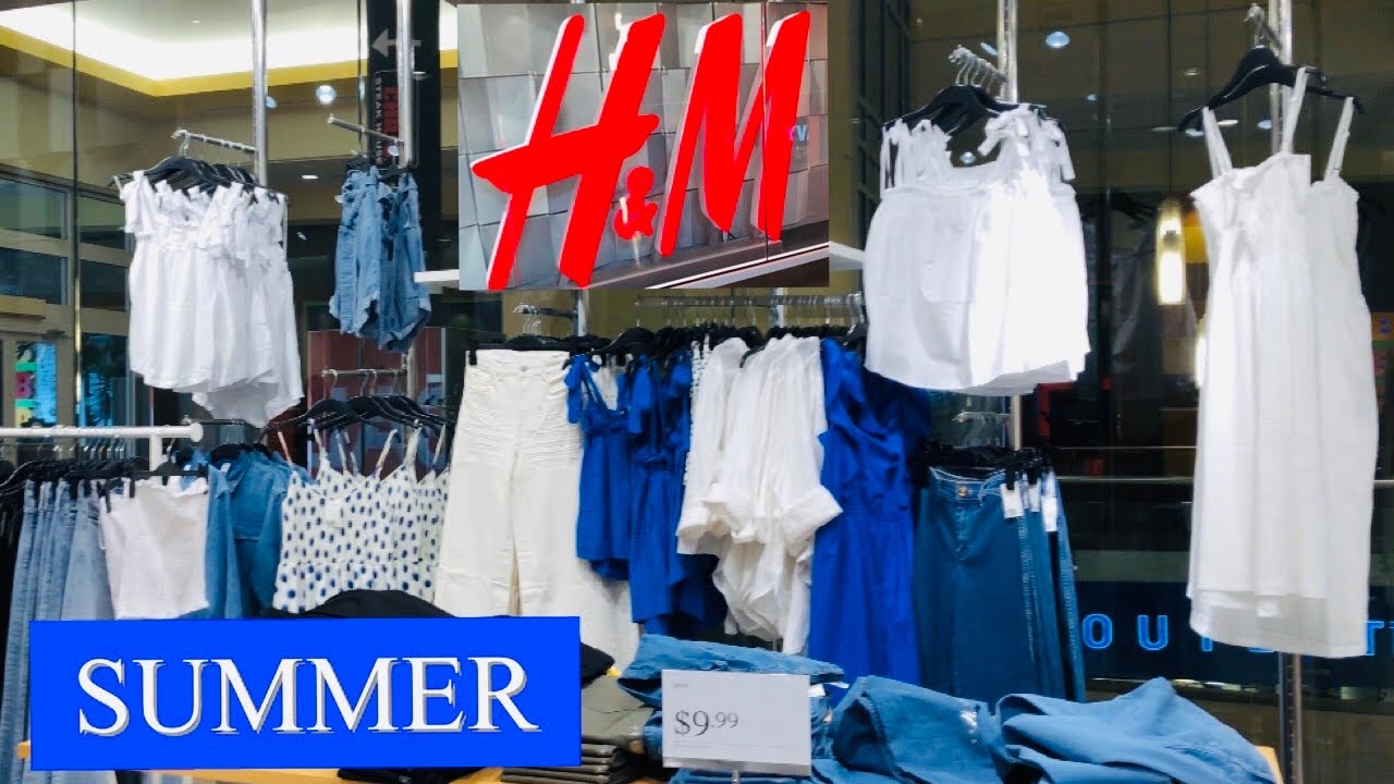 H&M SUMMER COLLECTION AUGUST 2020 SHOP WITH ME