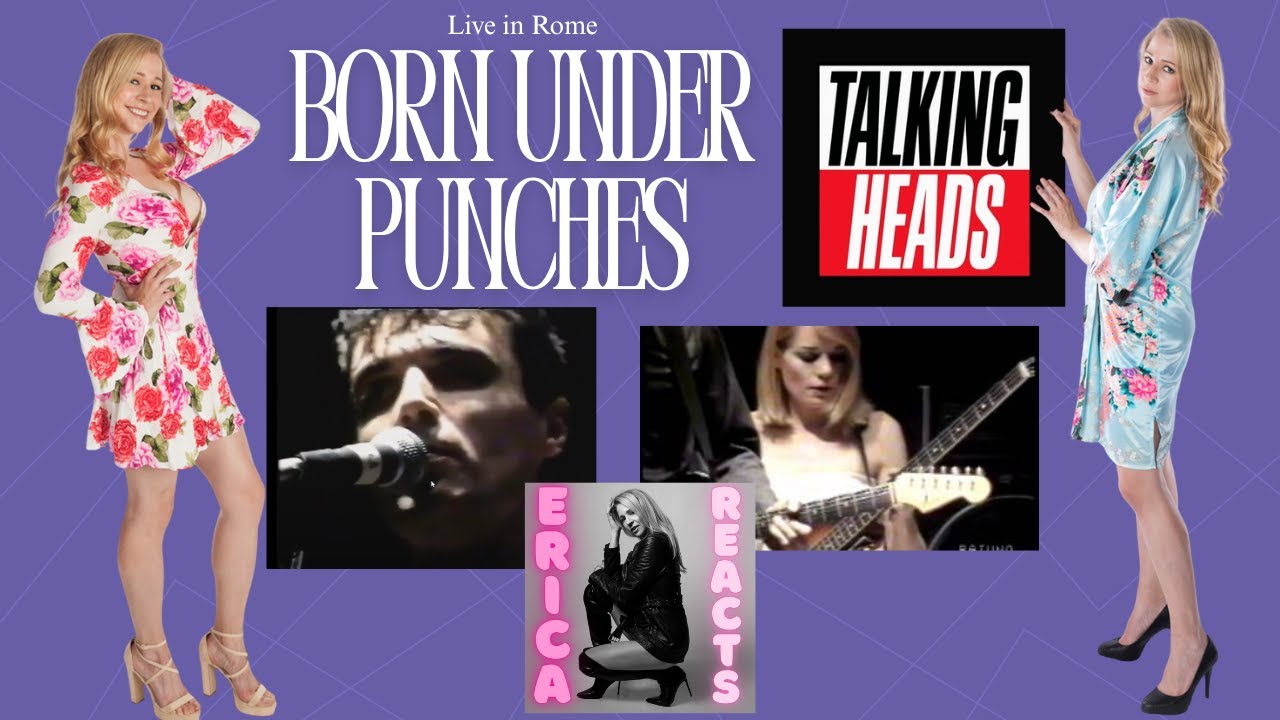 Реакция Эрики - The Talking Heads - Born Under Punches - Live in Rome!