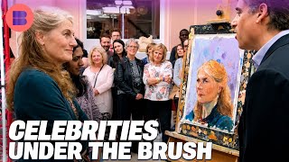 Andy Oliver Matthew Goode Paint Challenge | Portrait Artist of the Year Andy Oliver Matthew Goode Paint Challenge | Portrait Artist of the Year