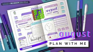 August 2026 Bullet Journal | Plan With Me
