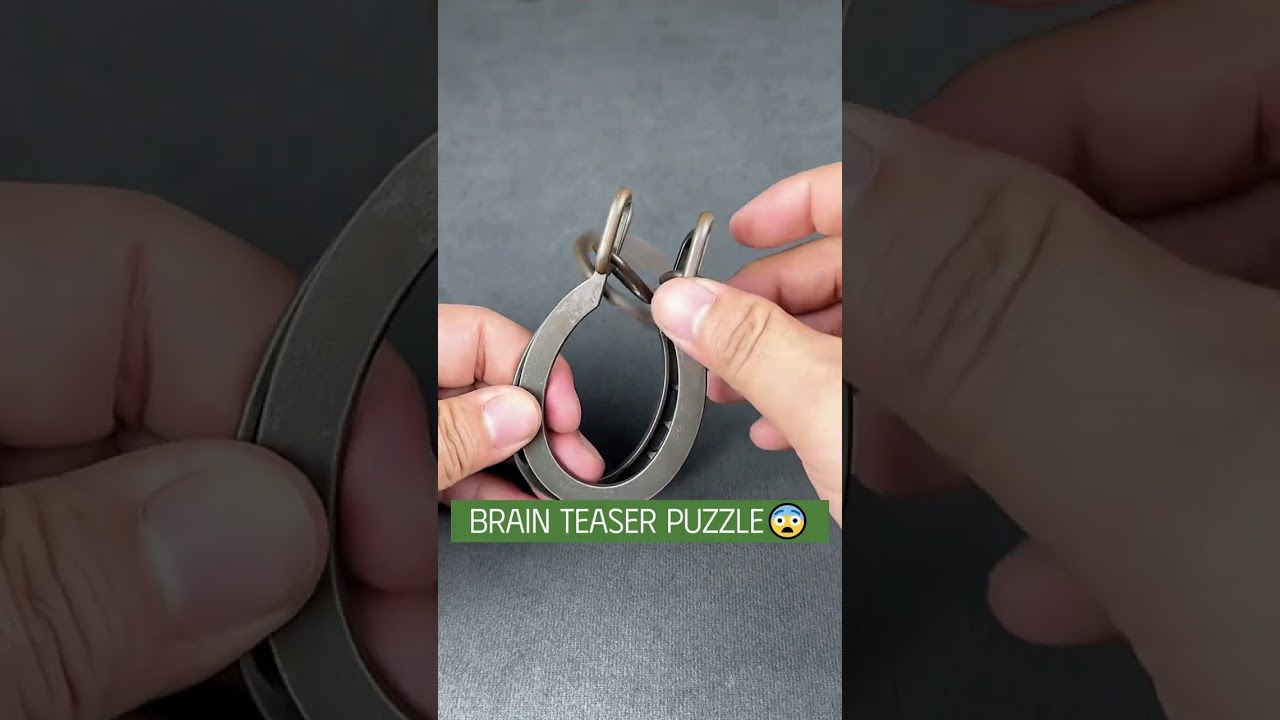 Hanyama Mini Metal Ring Puzzles & Gadgets | Mini Games P74 