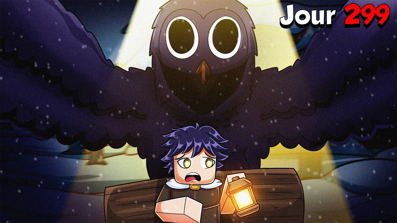 J'ai Survécu 300 Jours dans une Forêt Glacée ! (Hardcore..)