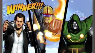 ULTIMATE MARVEL VS. CAPCOM 3 Back And Fourth!! -Online Set-