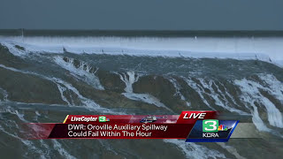 LiveCopter 3 surveys Oroville auxiliary spillway