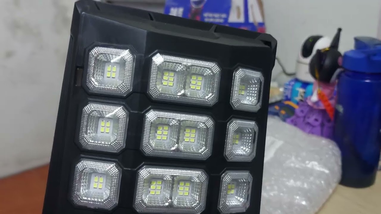 Daily vlog review đèn năng lượng mặt trời giá rẻ mua shoppe có được như quảng cáo #dennangluong