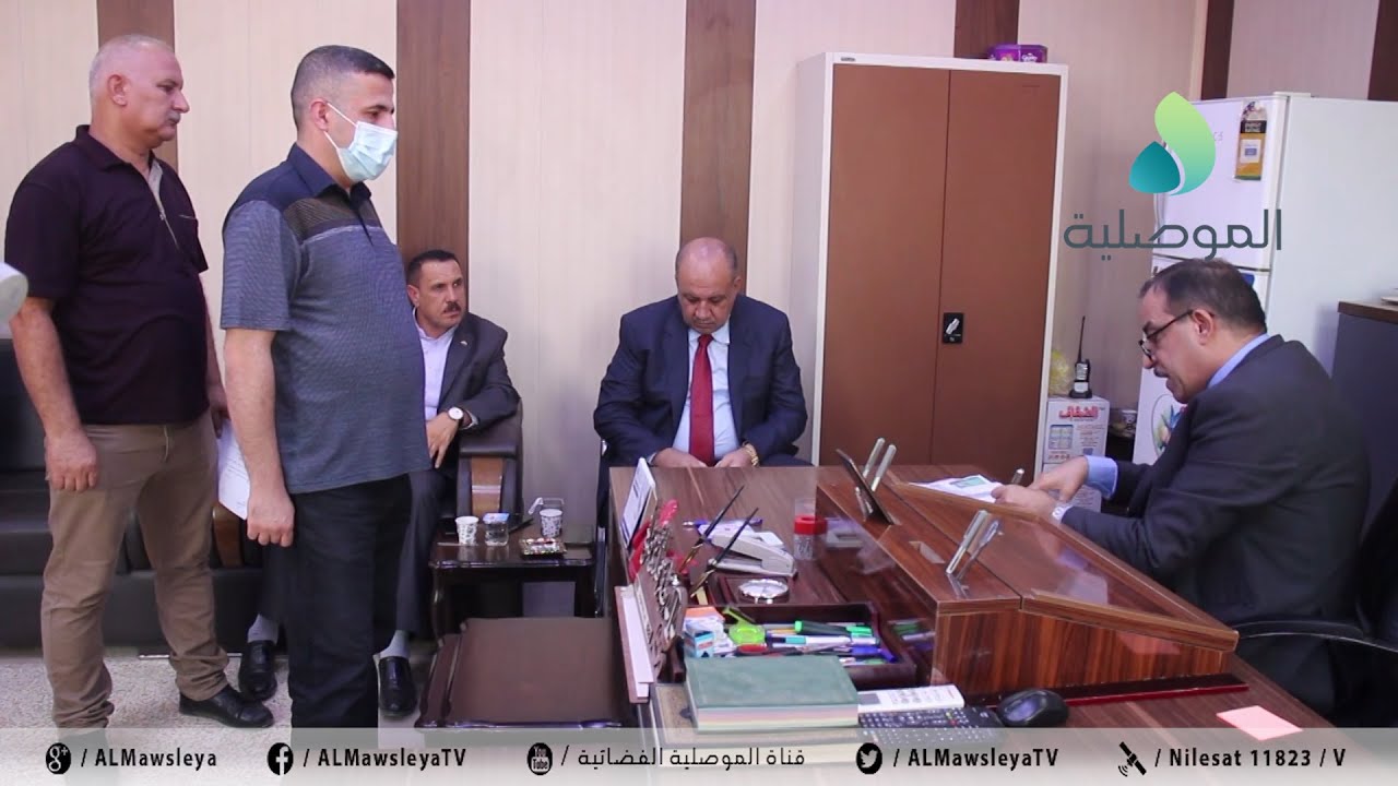 رئيس لجنة النزاهة النيابية يؤدي زيارة الى لجنة التعويضات في نينوى للاطلاع على سير العمل والمعوقات