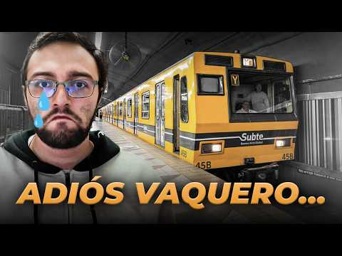 FAREWELL to the last NATIONALLY-MADE trains of the Subte