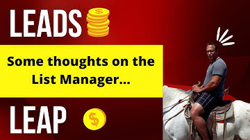 Leads Leap - List Manager