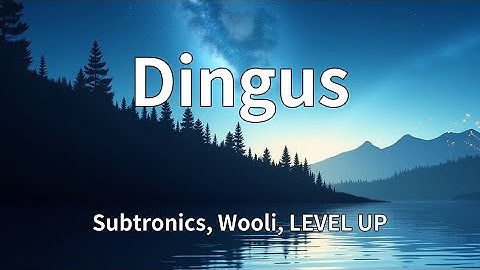 Subtronics, Wooli, LEVEL UP - Dingus (Lyrics)